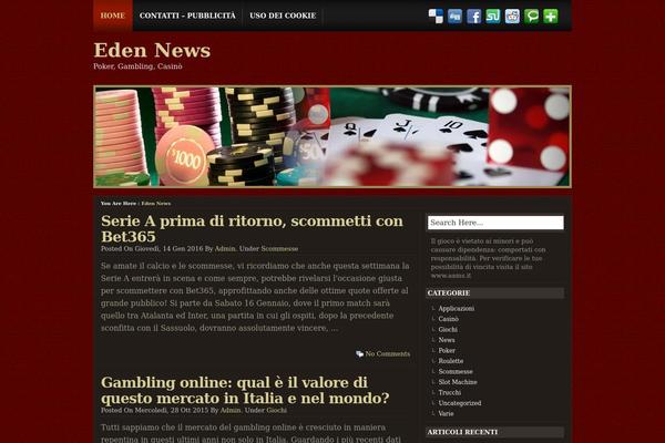 blacino WordPress theme, websites list used blacino theme blacino theme websites examples