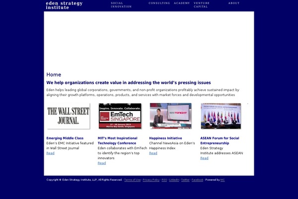 edenstrategyinstitute.com site used Thesis 1.8.4