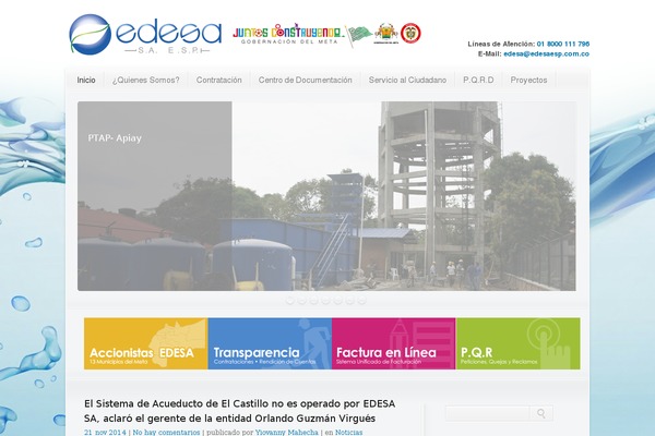 edesaesp.com.co site used Edesa2014
