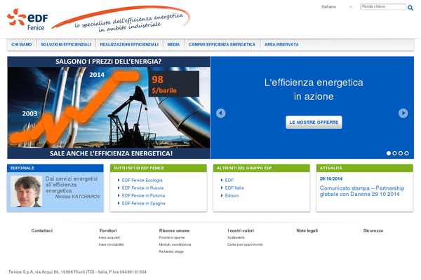 edf-fenice.com site used Edf-fenice