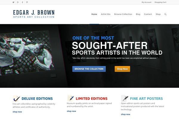 edgarbrown.com site used Enfold