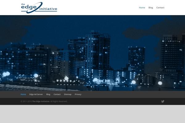 Divi theme site design template sample