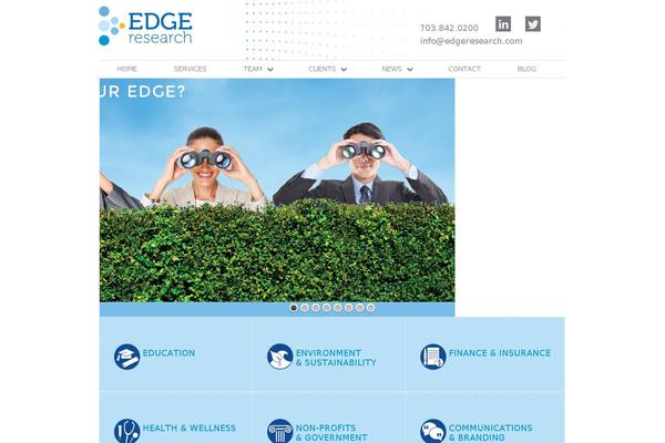edgeresearch.com site used Edgeresearch