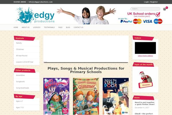 edgyproductions.com site used Laboutique-child