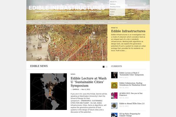 edibleinfrastructures.net site used Edible