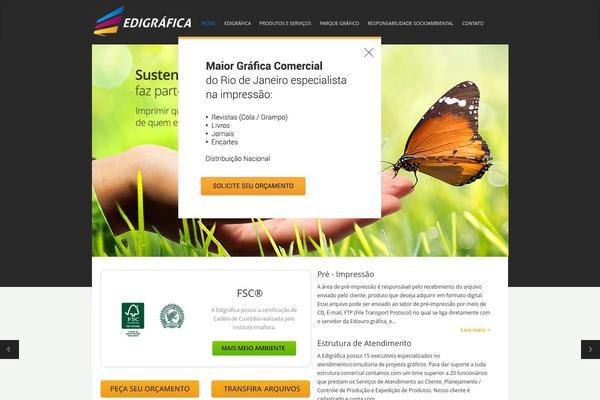 edigrafica.com.br site used Bootstrapwp