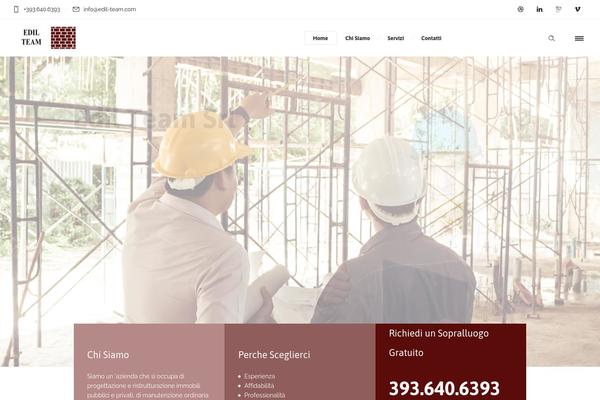 Ronneby theme site design template sample