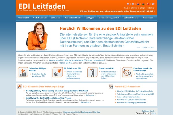 edileitfaden.de site used Edi-basics