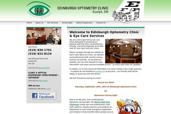 edinburghoptometry.ca site used Eoc