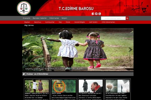 edirnebarosu.org.tr site used Edirne-baro