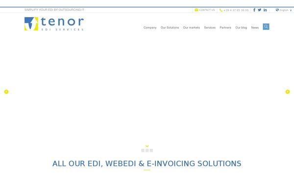 ediservices.com site used Tenor