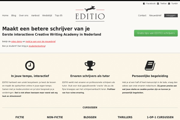editio.nl site used Editio