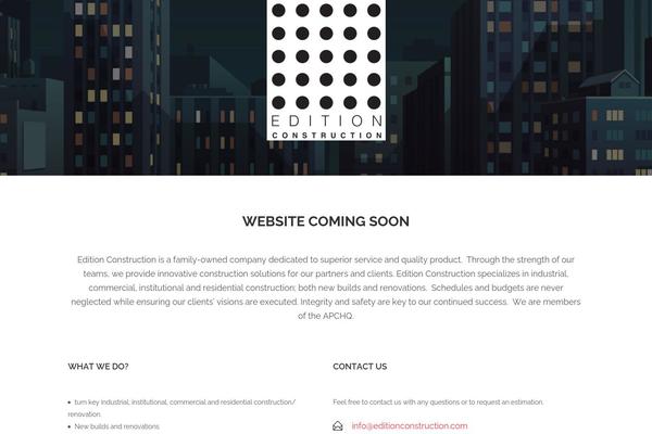 Quadric theme site design template sample