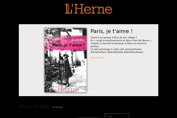 editionsdelherne.com site used Lherne