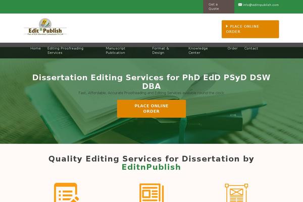 editnpublish.com site used Wordpress_template