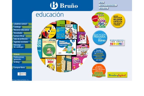 editorial-bruno.es site used Demar