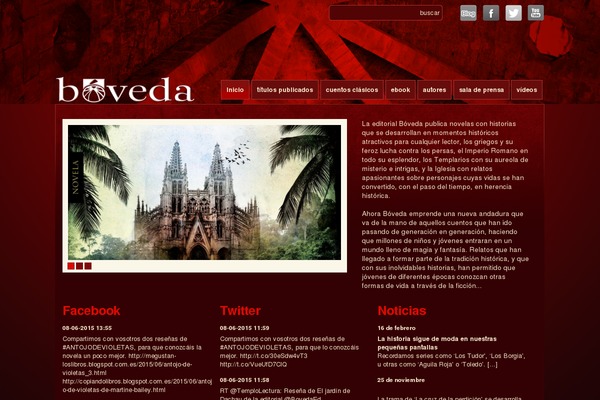 editorialboveda.es site used Demar