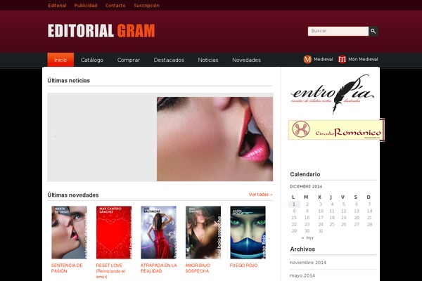 Gram theme websites examples