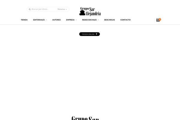 Bookstore theme site design template sample