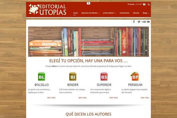editorialutopias.com site used Terso