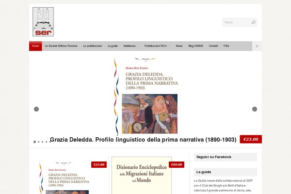 editriceromana.com site used Ser