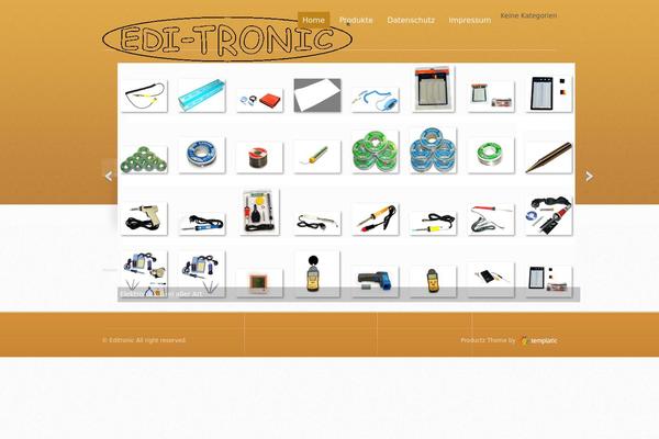 editronic.de site used Productz