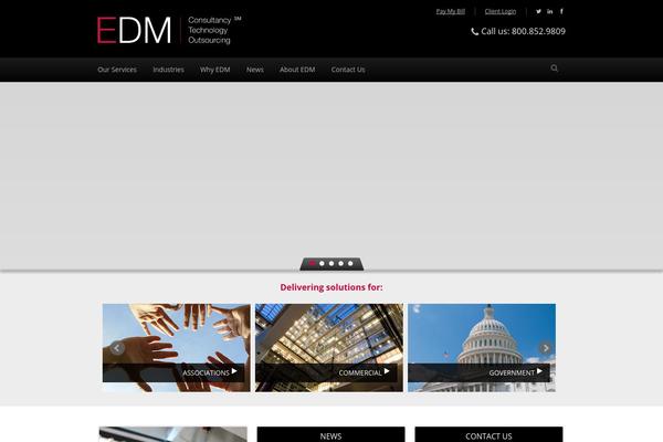 edmgroup theme websites examples