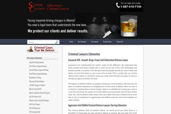 edmonton-criminal-law.ca site used Edmonton-criminal-law