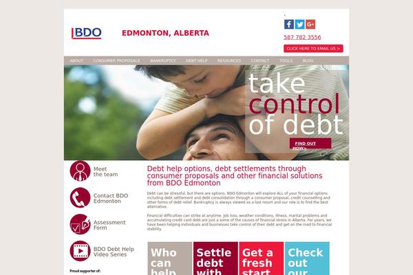 Site using BDO-Financial-Health plugin