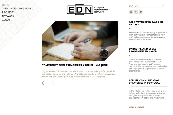 ednetwork.eu site used Edn