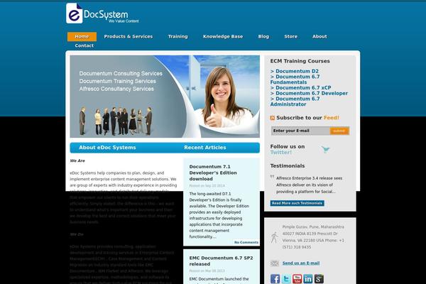 edoc-systems.com site used Company