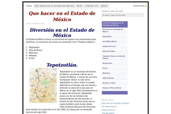 edodemex.com site used Thesis_v1.8.2