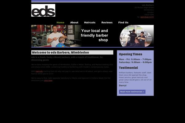 edsbarbers.com site used Eds-default-theme