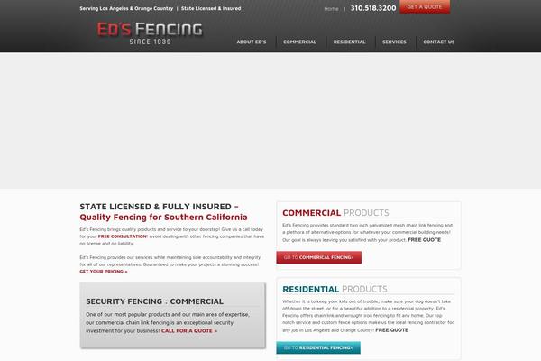 EDS theme site design template sample