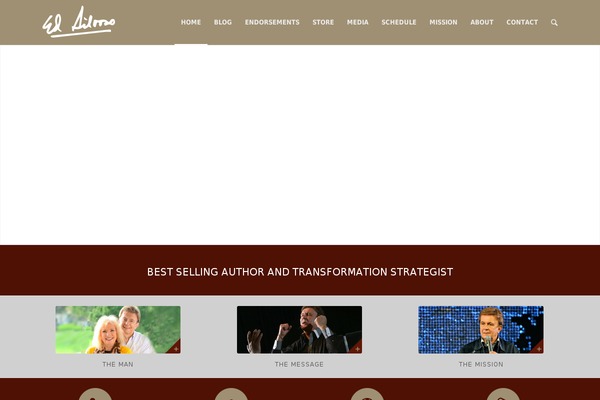 Enfold theme site design template sample