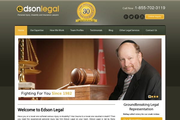 edsonlegal.com site used Edsonlegal