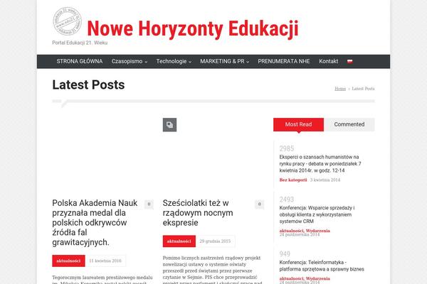 edu21.pl site used Pressroom
