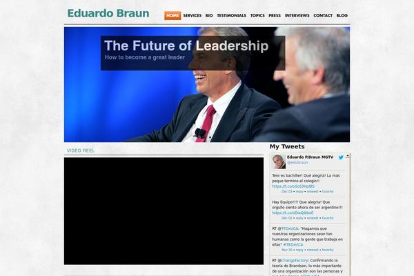 eduardo-braun.com site used Skeleton