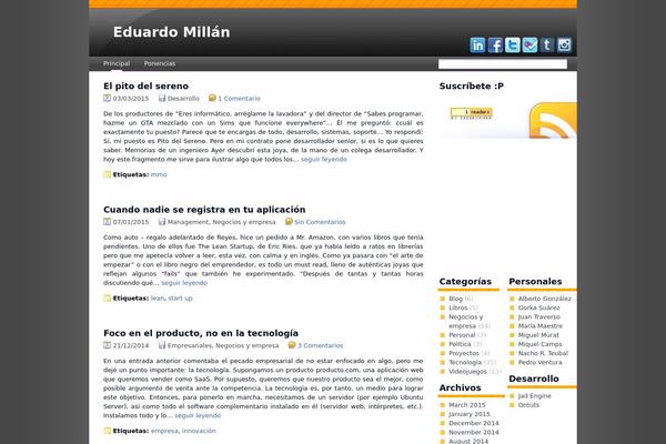 eduardomillan.com site used Eduardom