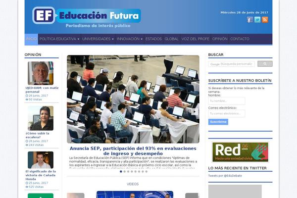 educacionfutura.org site used Newzin