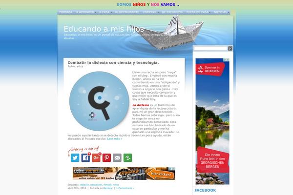 9ths-current theme site design template sample