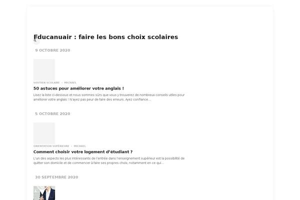 Site using Easy Table of Contents plugin