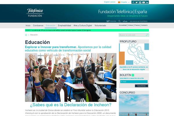 educared.org site used Fundacion-telefonica