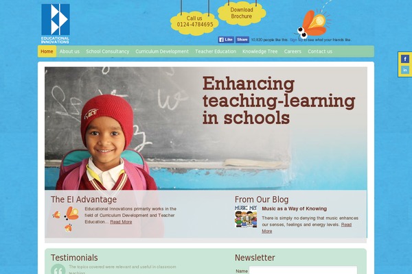 educationalinnovations.in site used Childcare_wp_theme