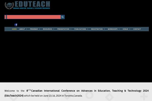 educationconference.info site used Bootscore-child-main