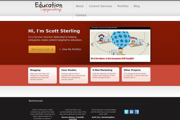 educationcopywriting.com site used Clientmachine_12