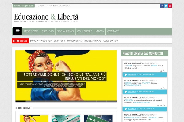 Sahifa theme site design template sample