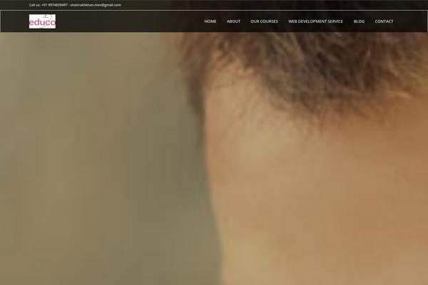 Bridge theme site design template sample