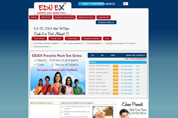 eduex.in site used Eduex