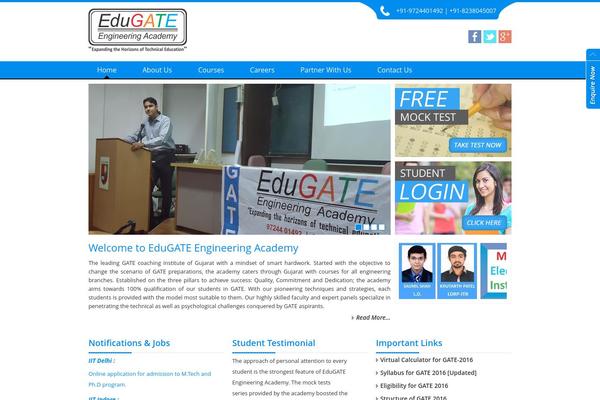 edugateacademy.com site used Edugate